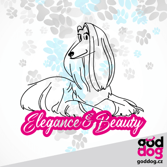 Dámské tílko afgánský chrt Beauty & Elegance