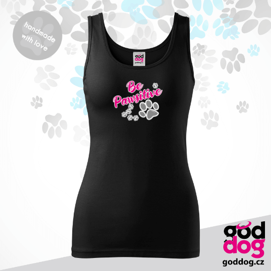 Dámské tílko Be Pawsitive