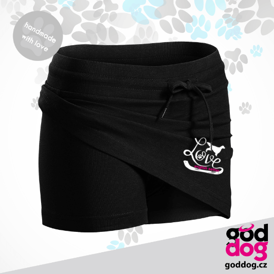 Sportovní sukně anglický setr Love Edition