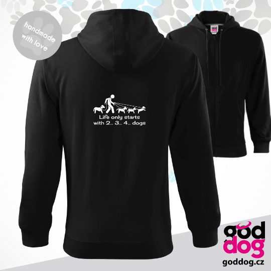 Pánská mikina Life starts