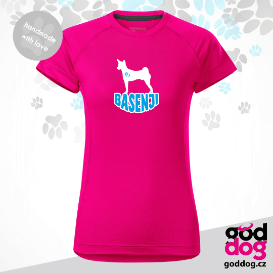 Dámské funkční tričko basenji Silueta