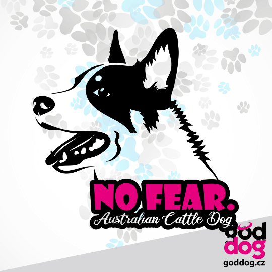 Dámská mikina australský honácký pes No Fear