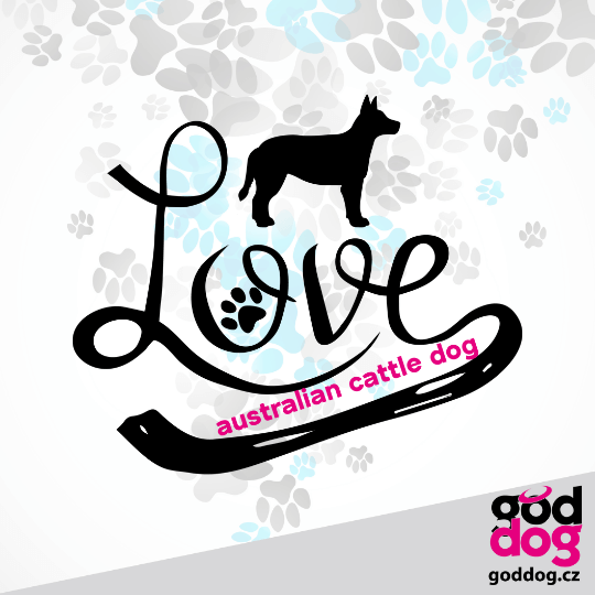 Dámské tílko australský honácký pes Love Edition