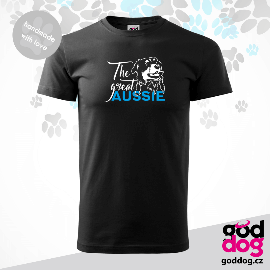 Pánské tričko australský ovčák The Great Aussie