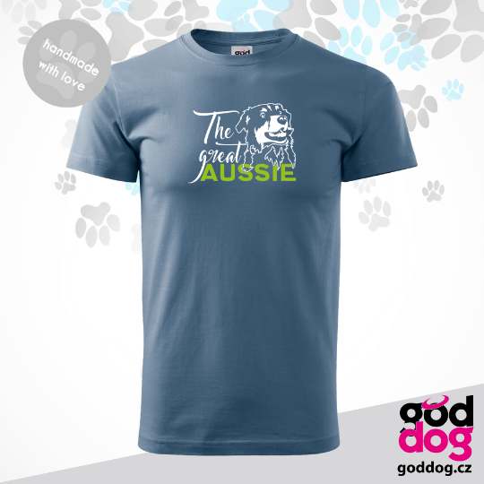 Pánské tričko australský ovčák The Great Aussie