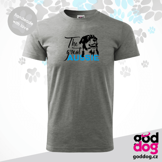 Pánské tričko australský ovčák The Great Aussie