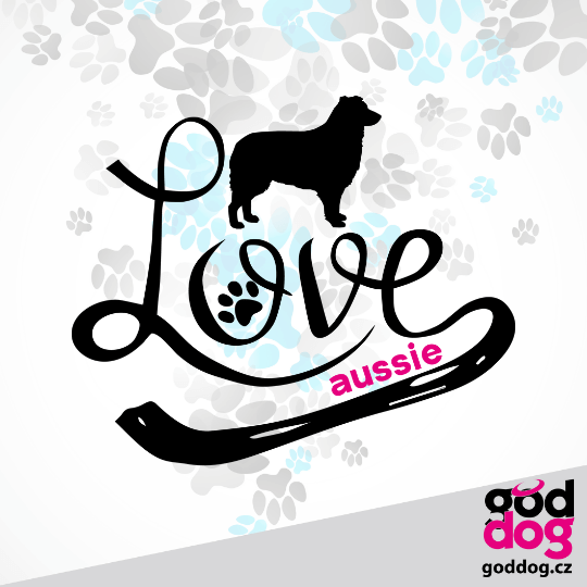 Dámské tílko australský ovčák Love Edition