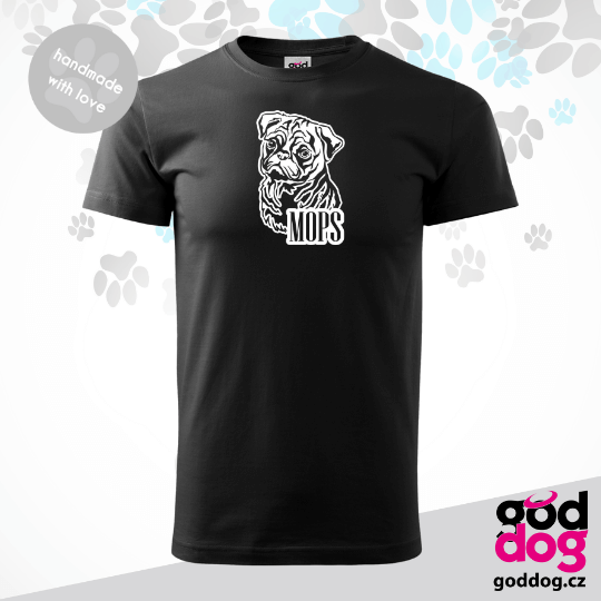 Pánské tričko mops Mops