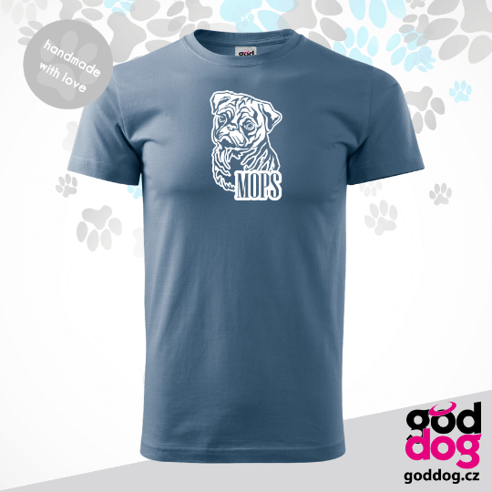 Pánské tričko mops Mops