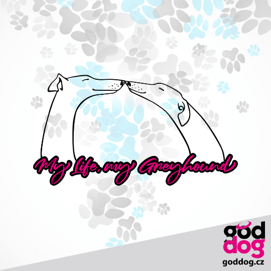 Dámské funkční tričko greyhound My Life