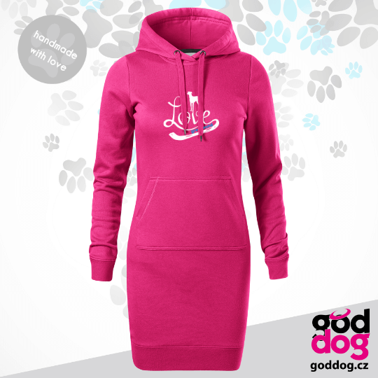 Mikinošaty greyhound Love Edition