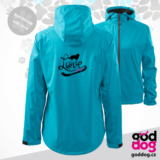 Dámská letní softbunda šeltie Love Edition