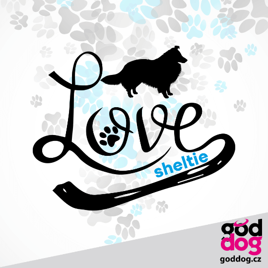 Pánské tričko šeltie Love Edition