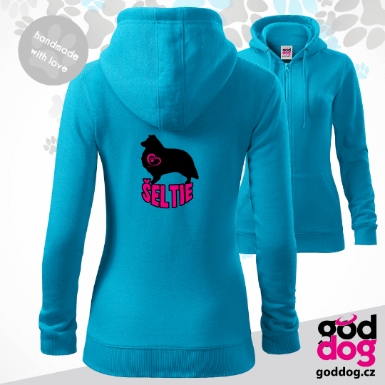 Dámská mikina šeltie Silueta