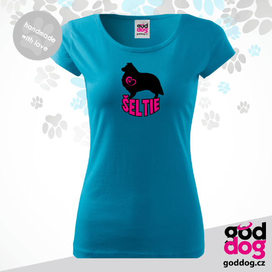 Dámské tričko šeltie Silueta