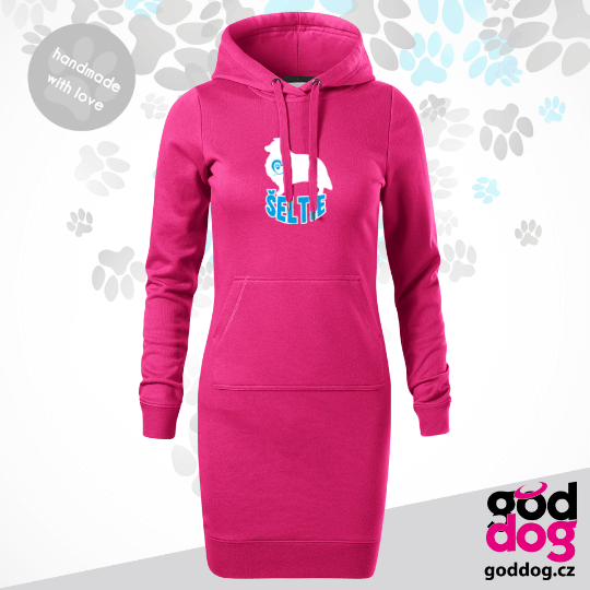 Mikinošaty šeltie Silueta