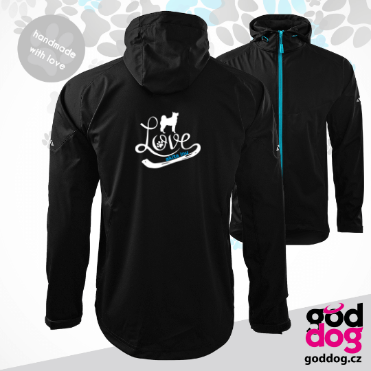 Pánská letní softbunda akita inu Love Edition