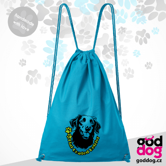 Vak flat coated retrívr Head