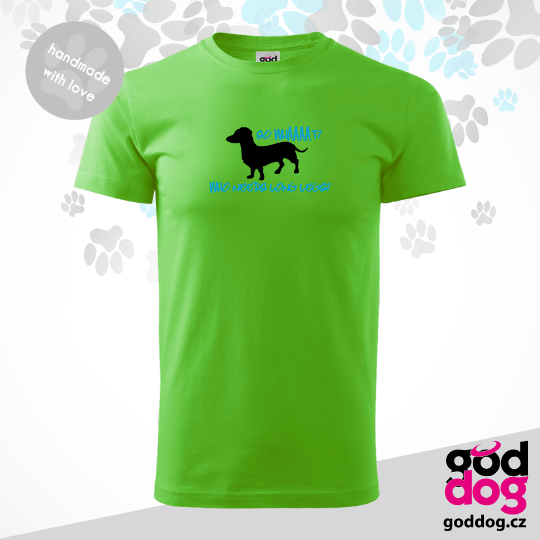 Pánské tričko jezevčík So What