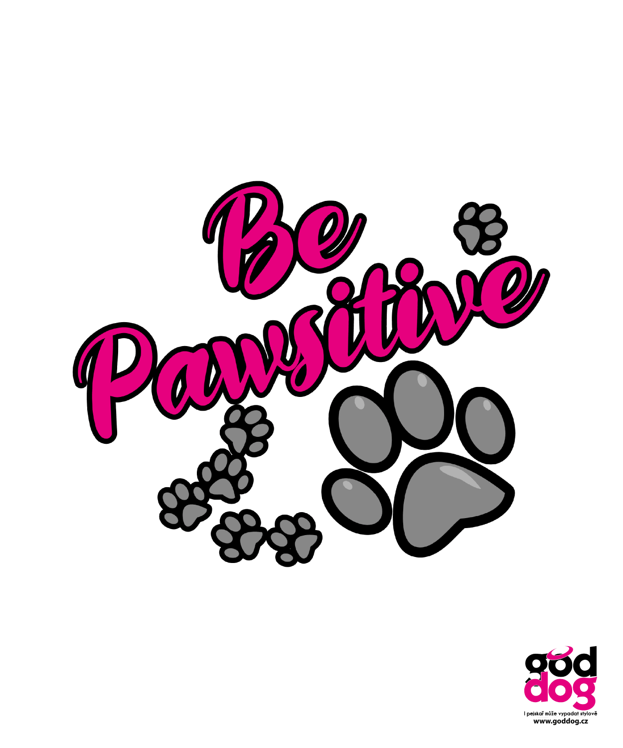 Dámské tílko Be Pawsitive