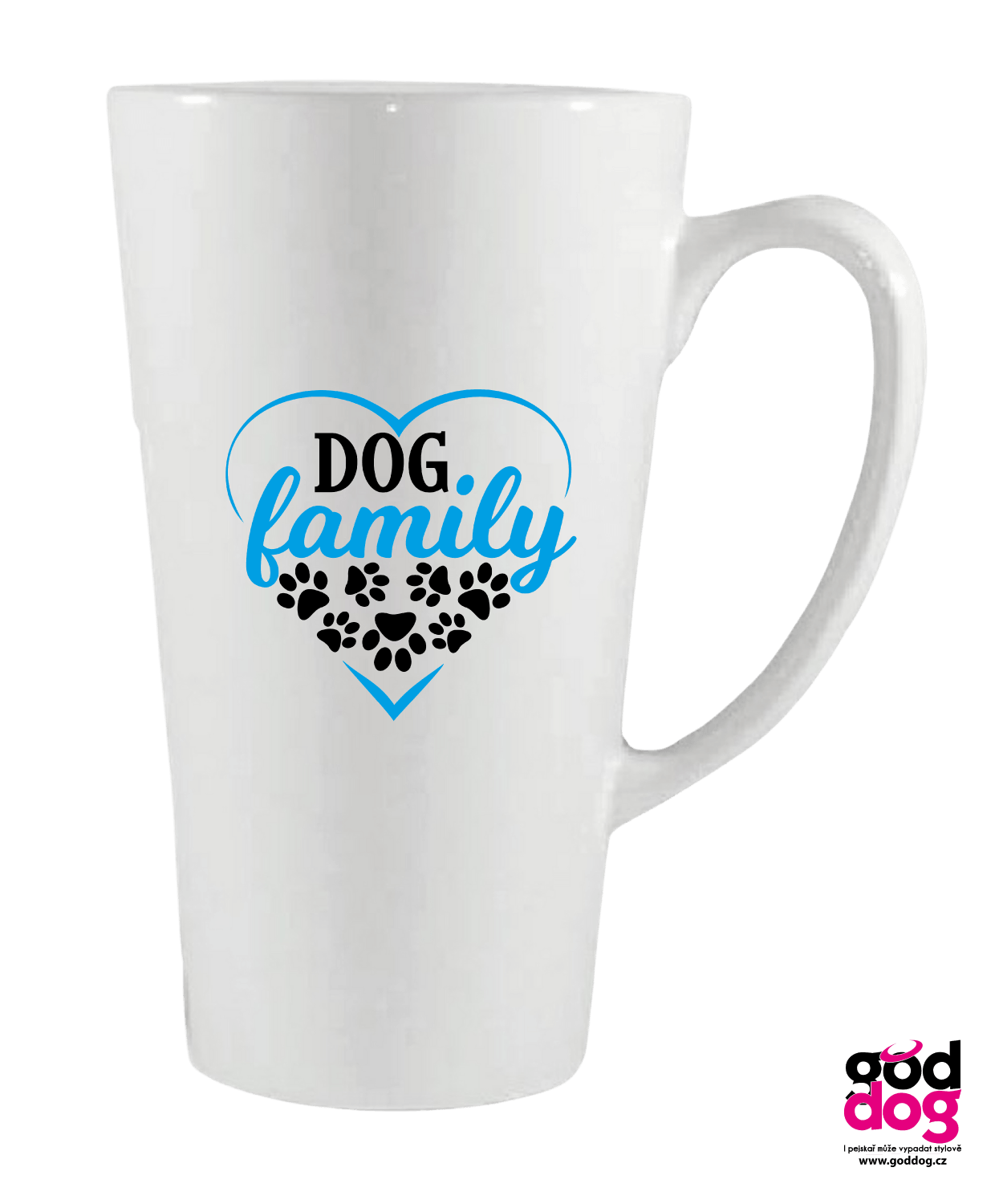 Keramické latté Dog Family
