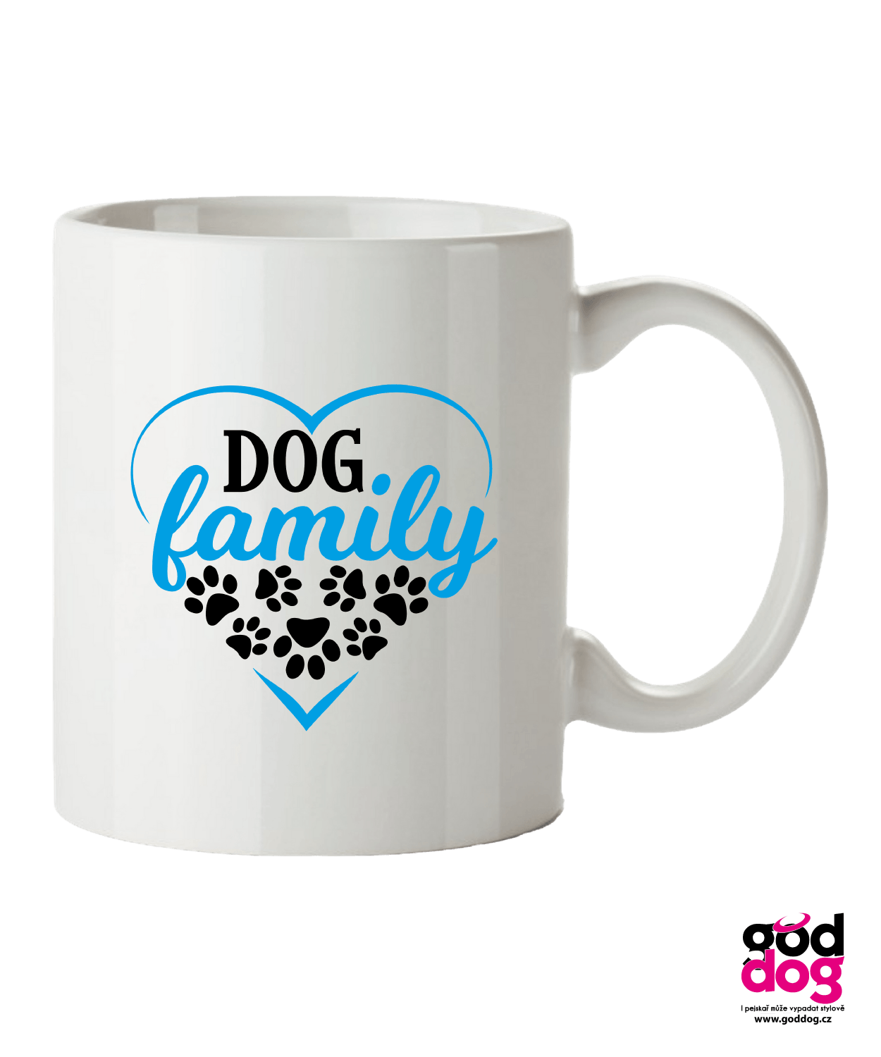 Keramický hrnek Dog Family