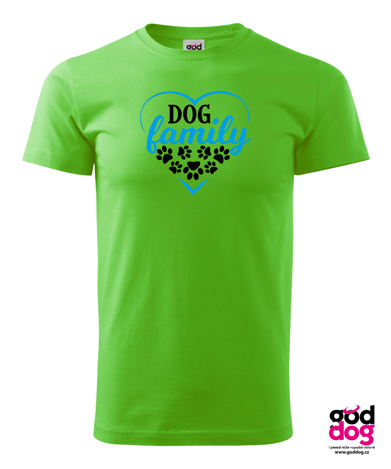 Pánské tričko Dog Family