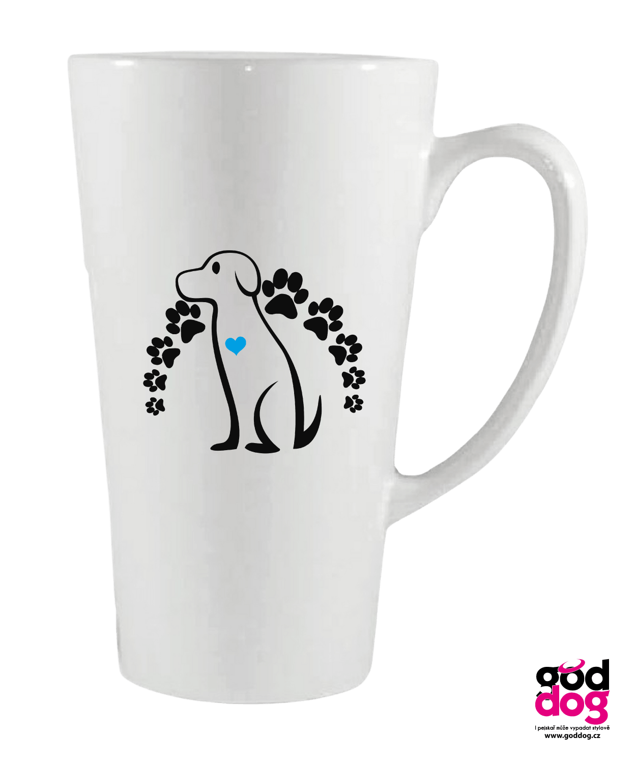 Keramické latté Dog Paws