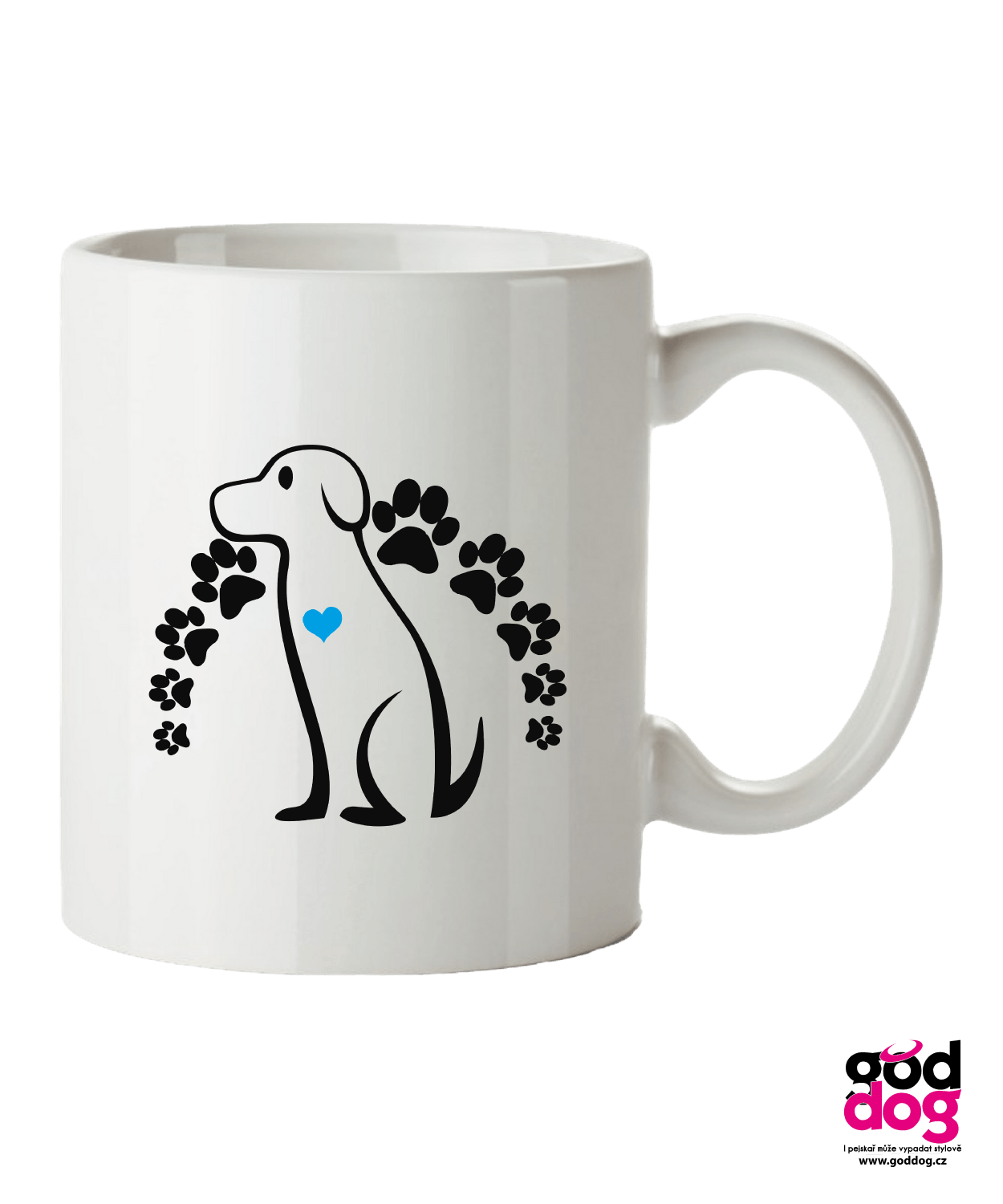Keramický hrnek Dog Paws