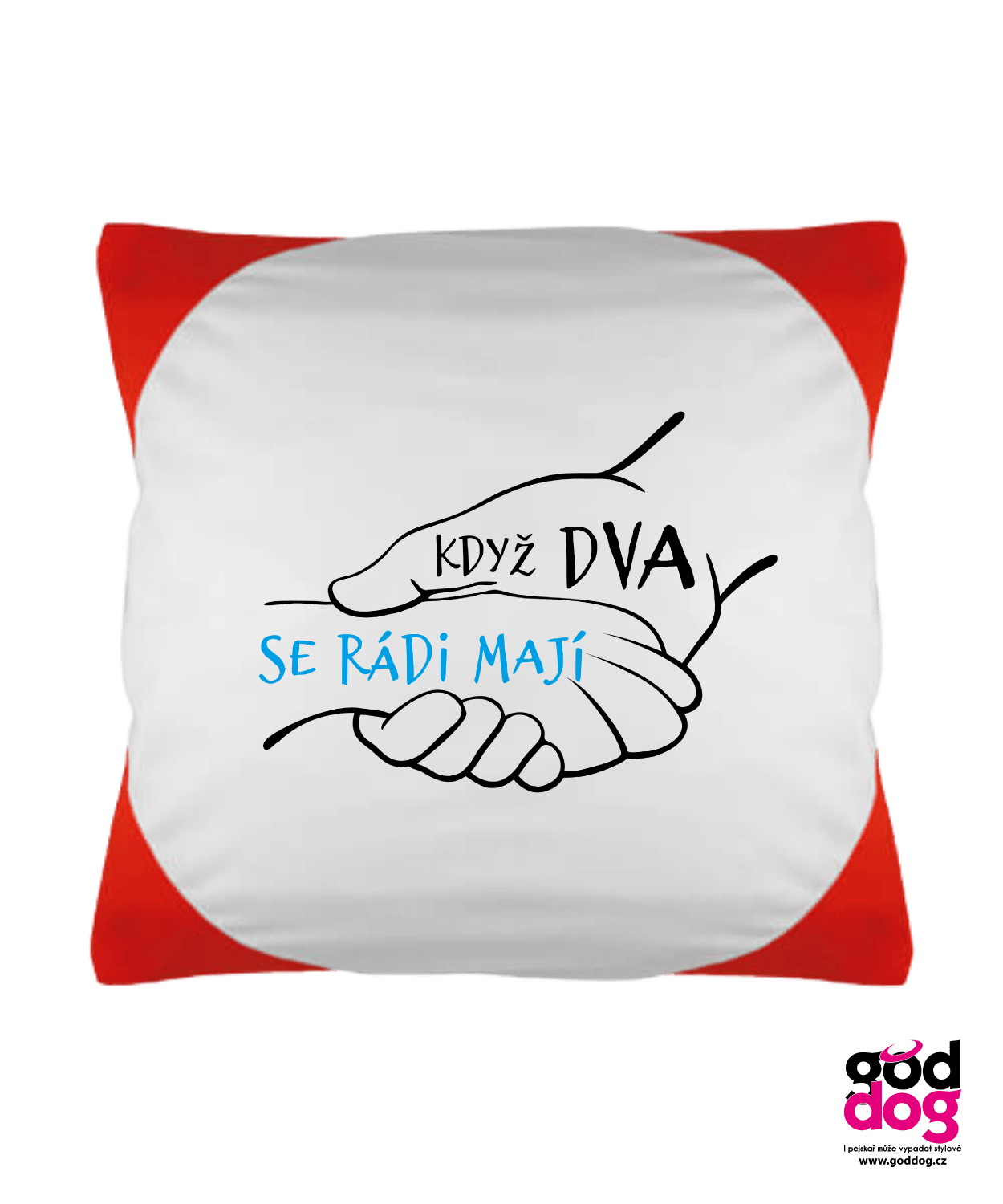 Polštář Když dva se rádi mají