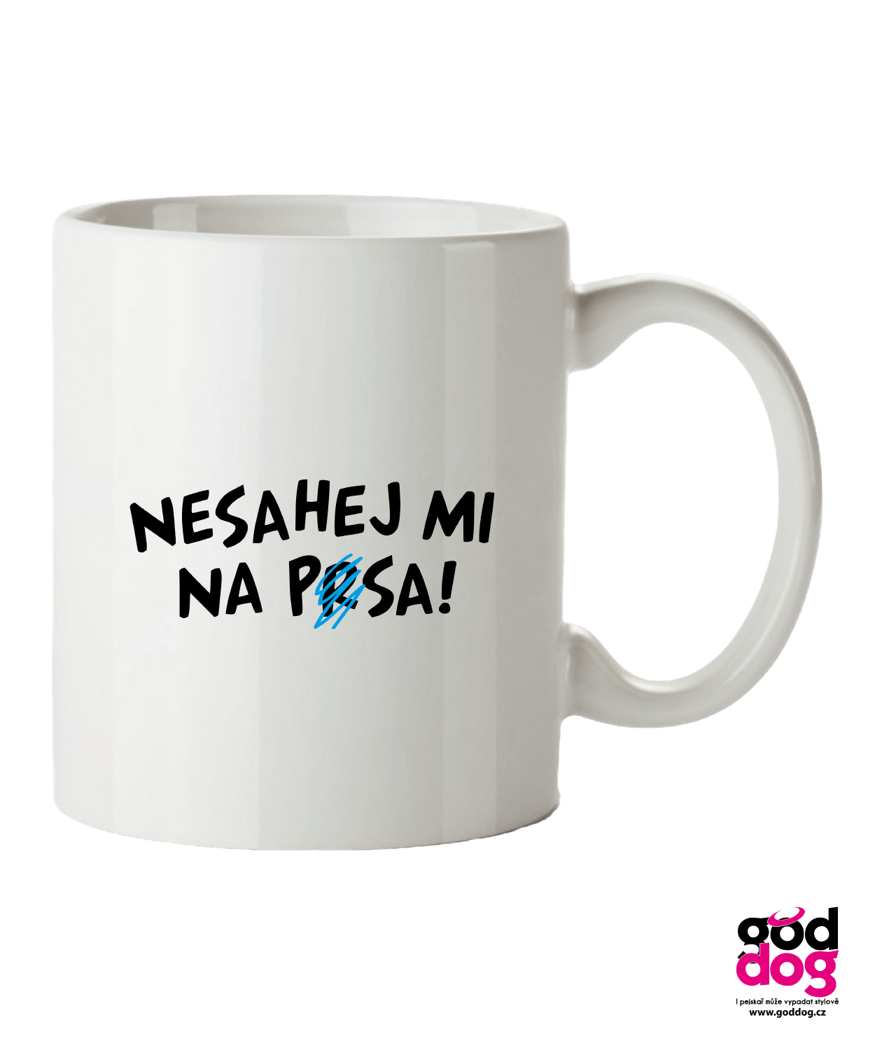 Keramický hrnek Nesahej