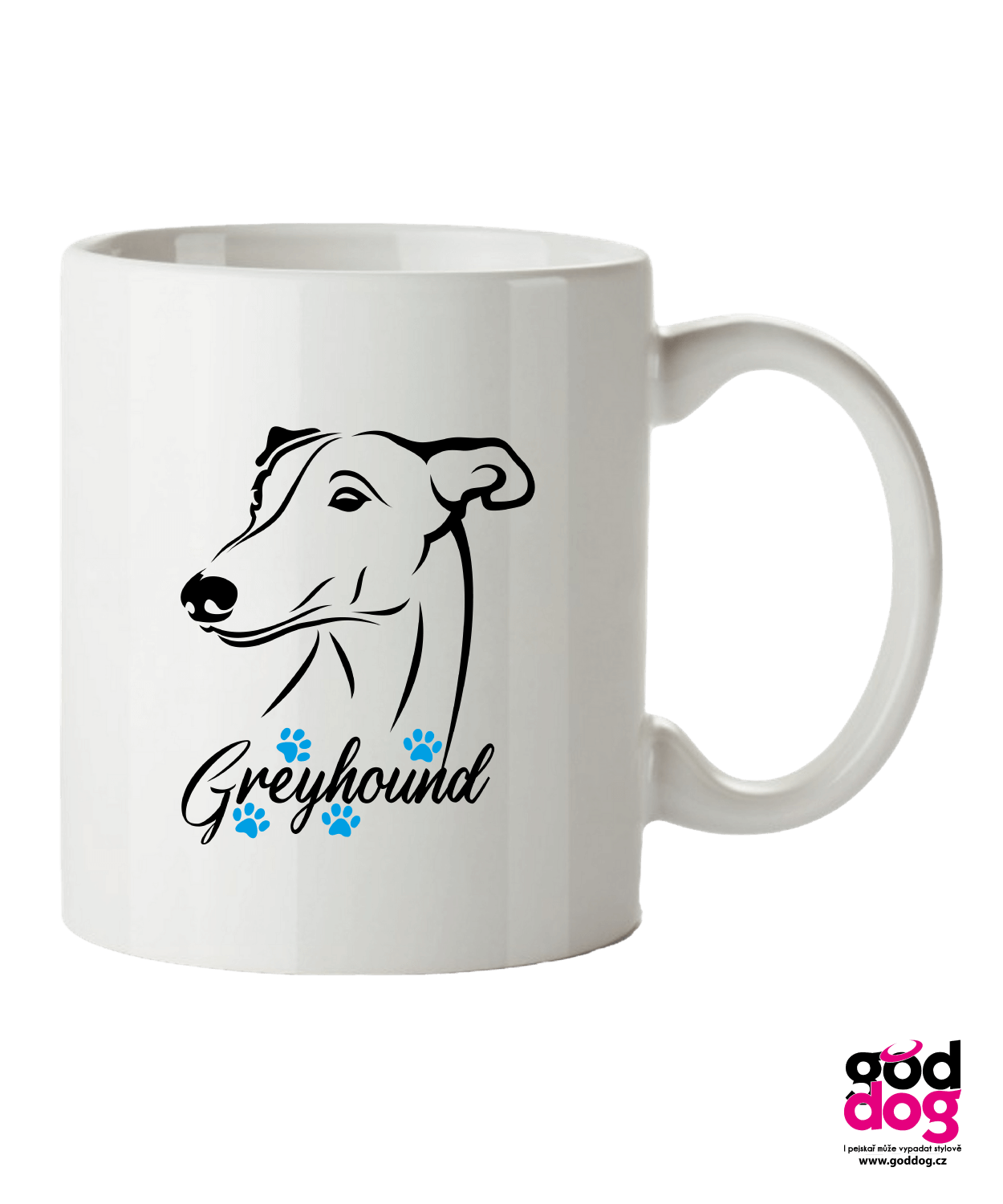 Keramický hrnek Greyhound