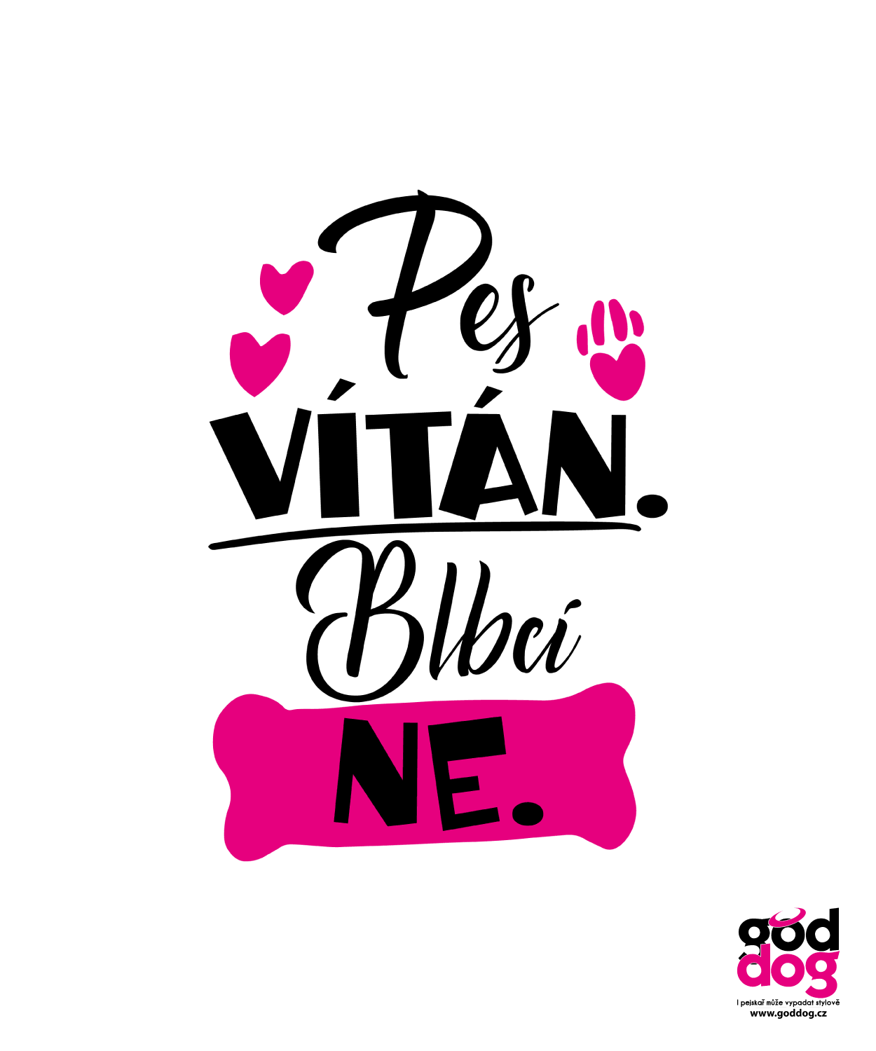 Polštář Pes Vítán