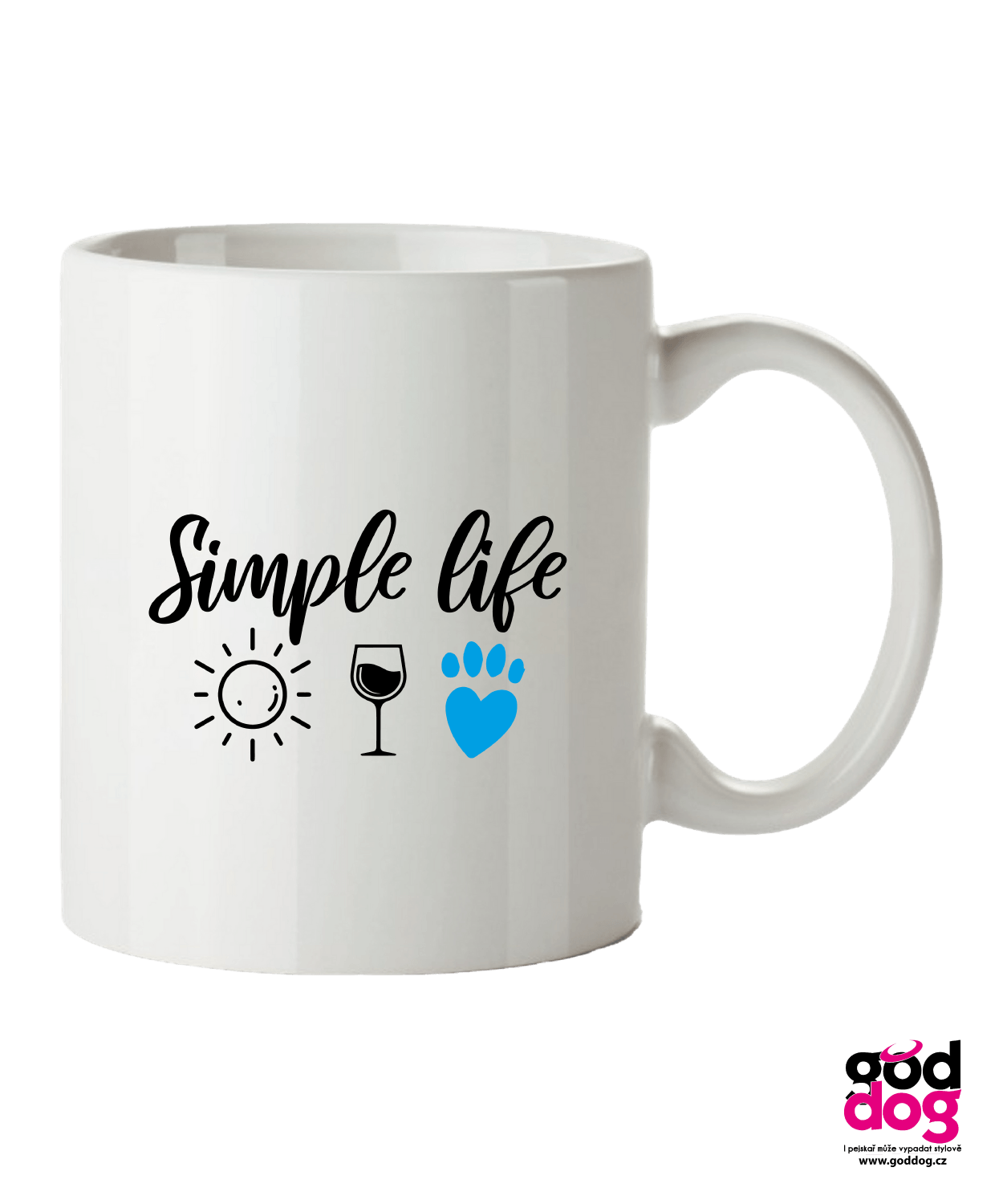 Keramický hrnek Simple Life