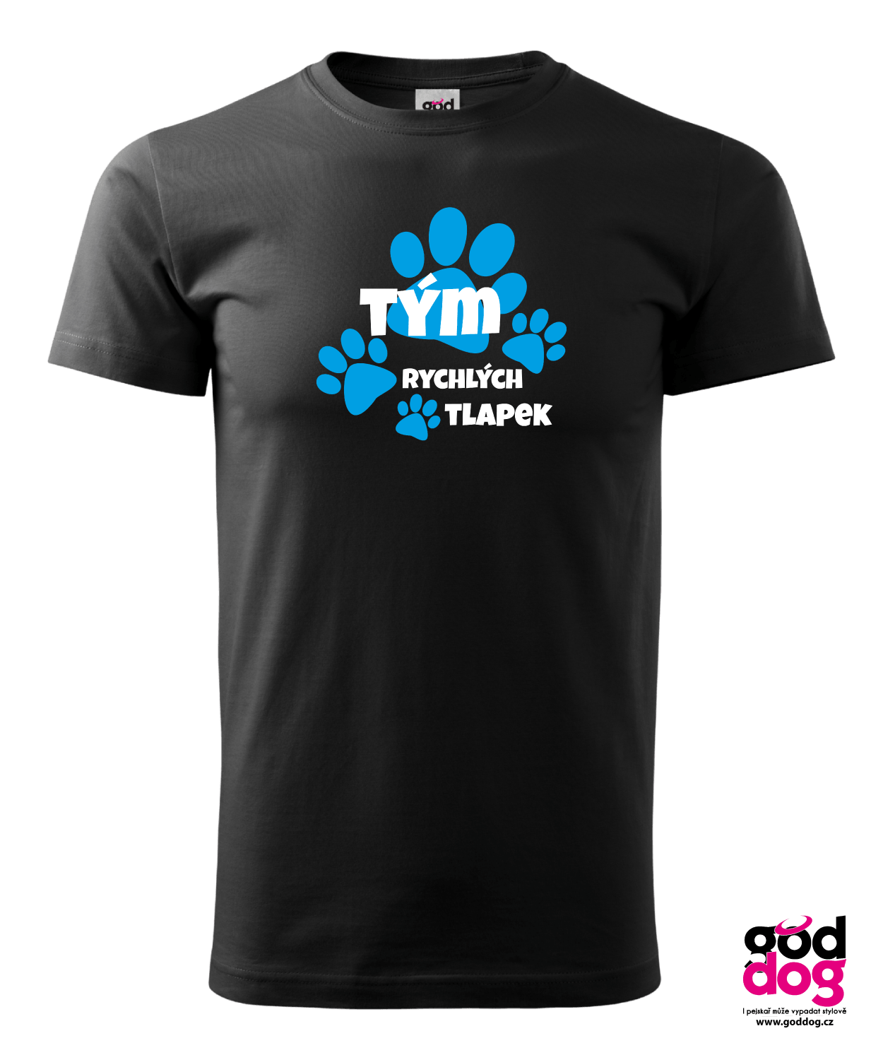 Pánské tričko Tým rychlých tlapek