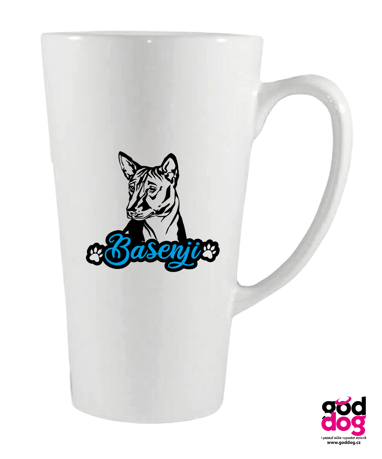 Keramické latté Basenji