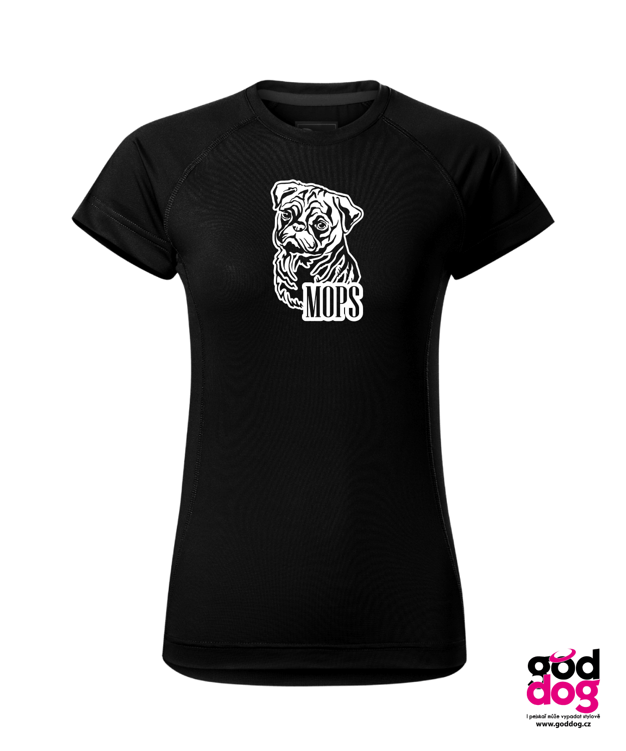 Dámské funčkní tričko Mops
