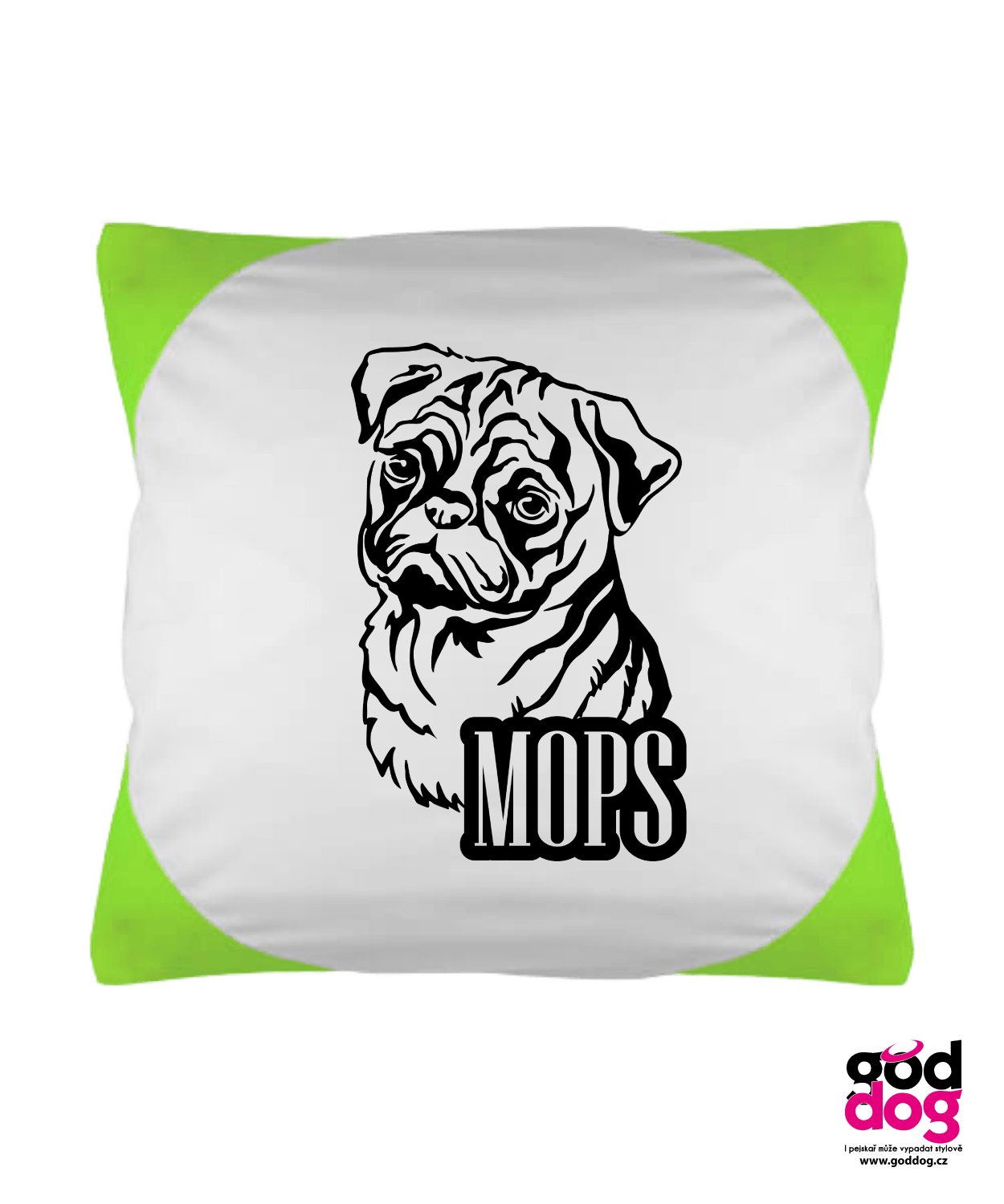 Polštář Mops
