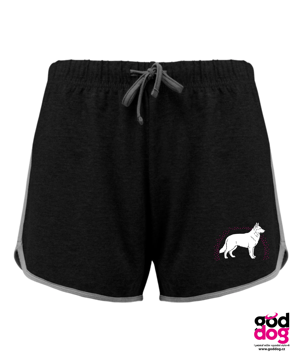 Dámské kraťasy Bílý švýcarský ovčák