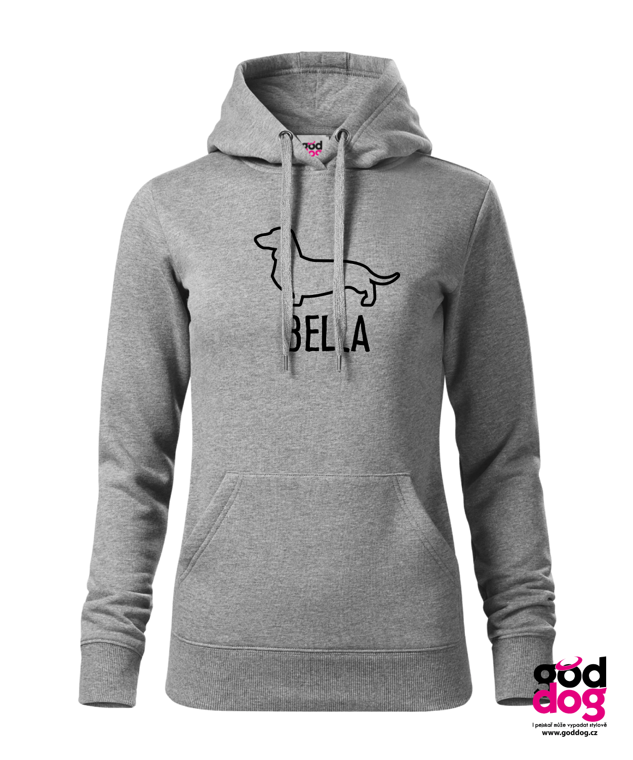 Dámská mikina „Můj Jezevčík“