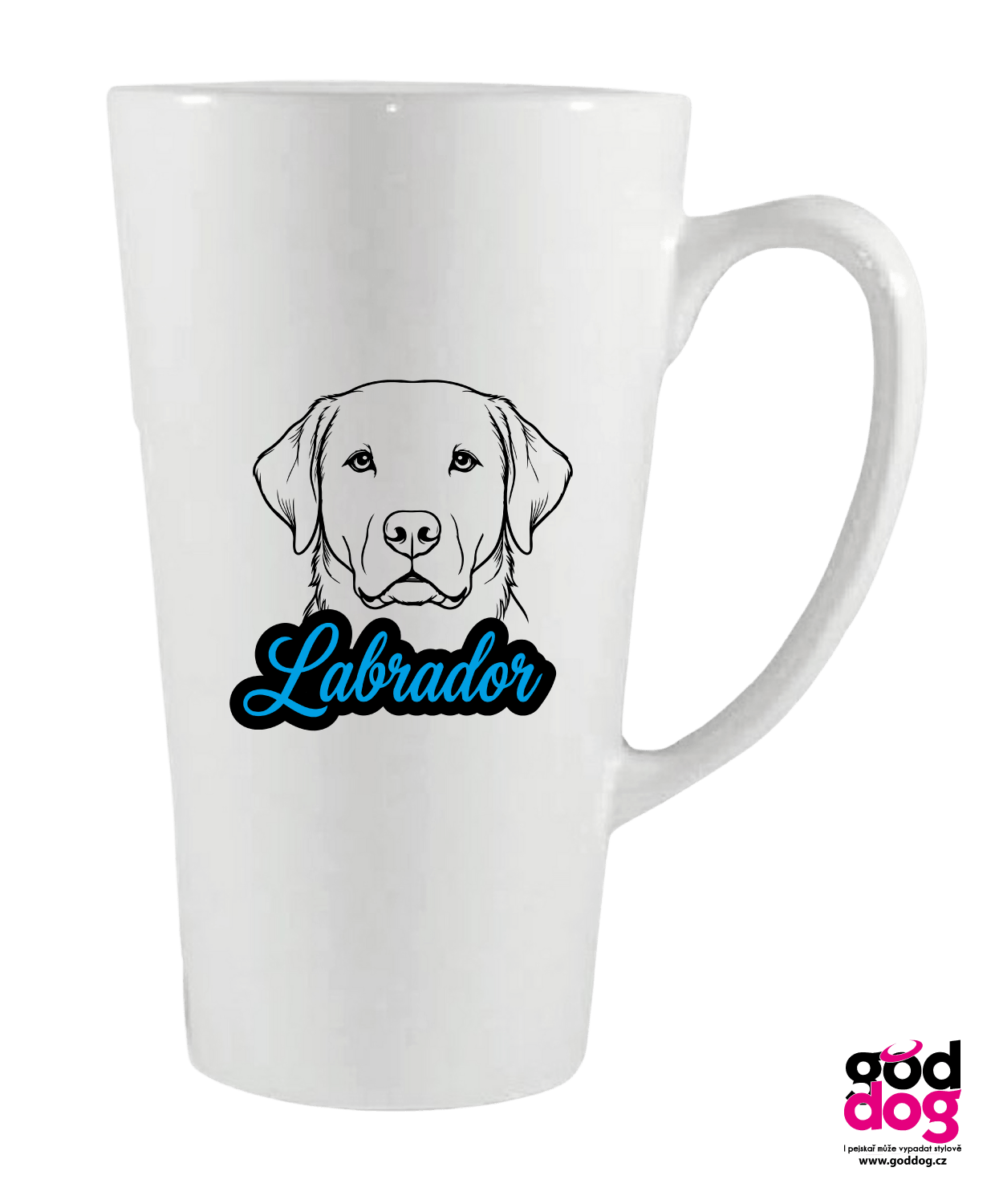 Keramické latté Labrador