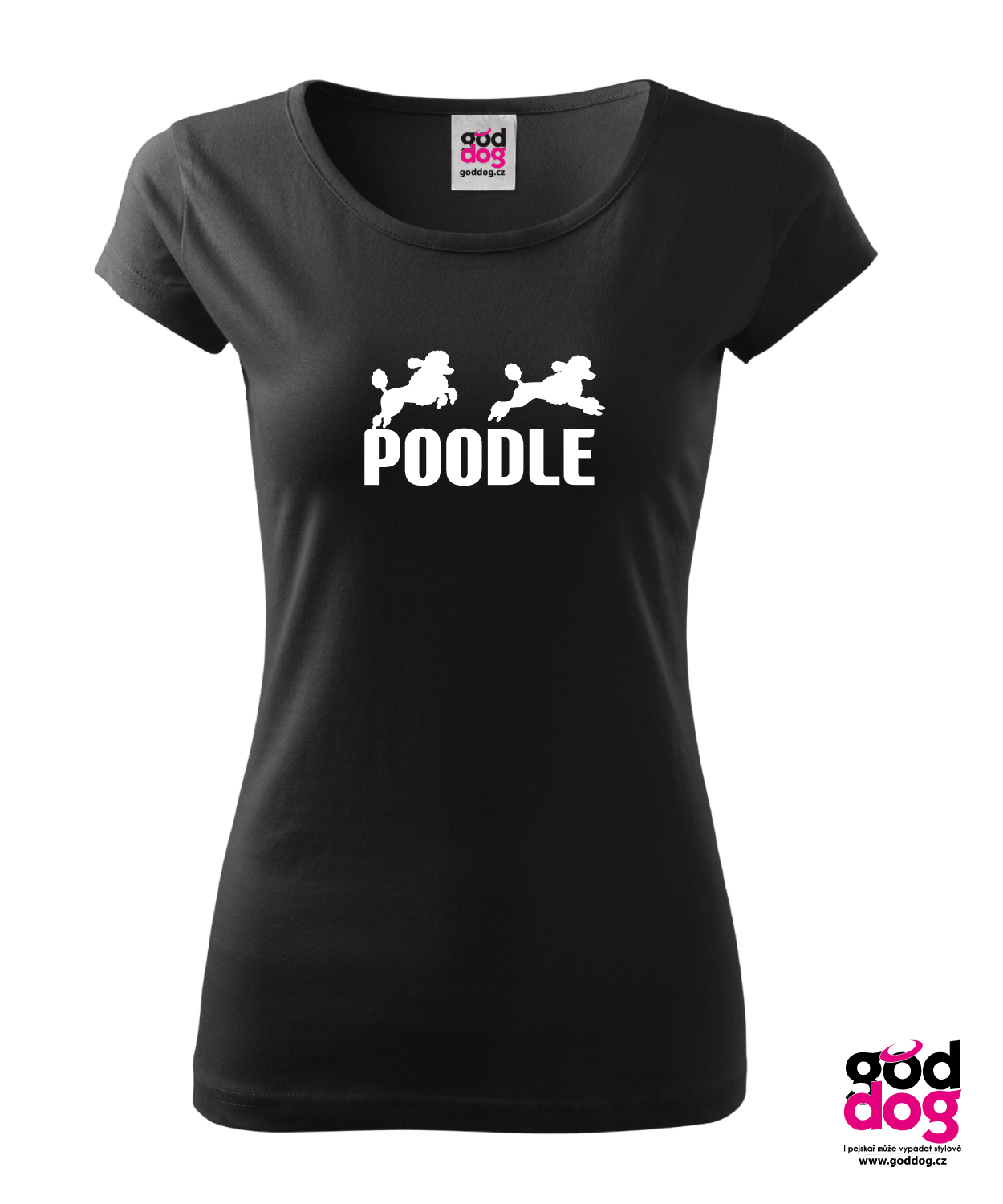 Dámské tričko Poodle