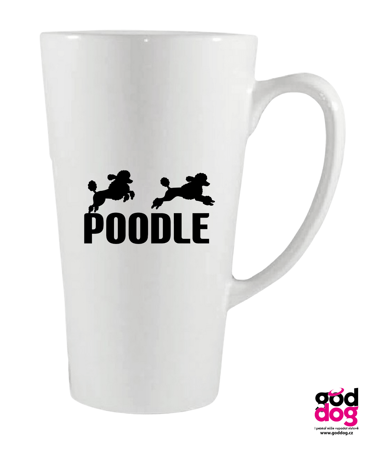 Keramické latté Poodle