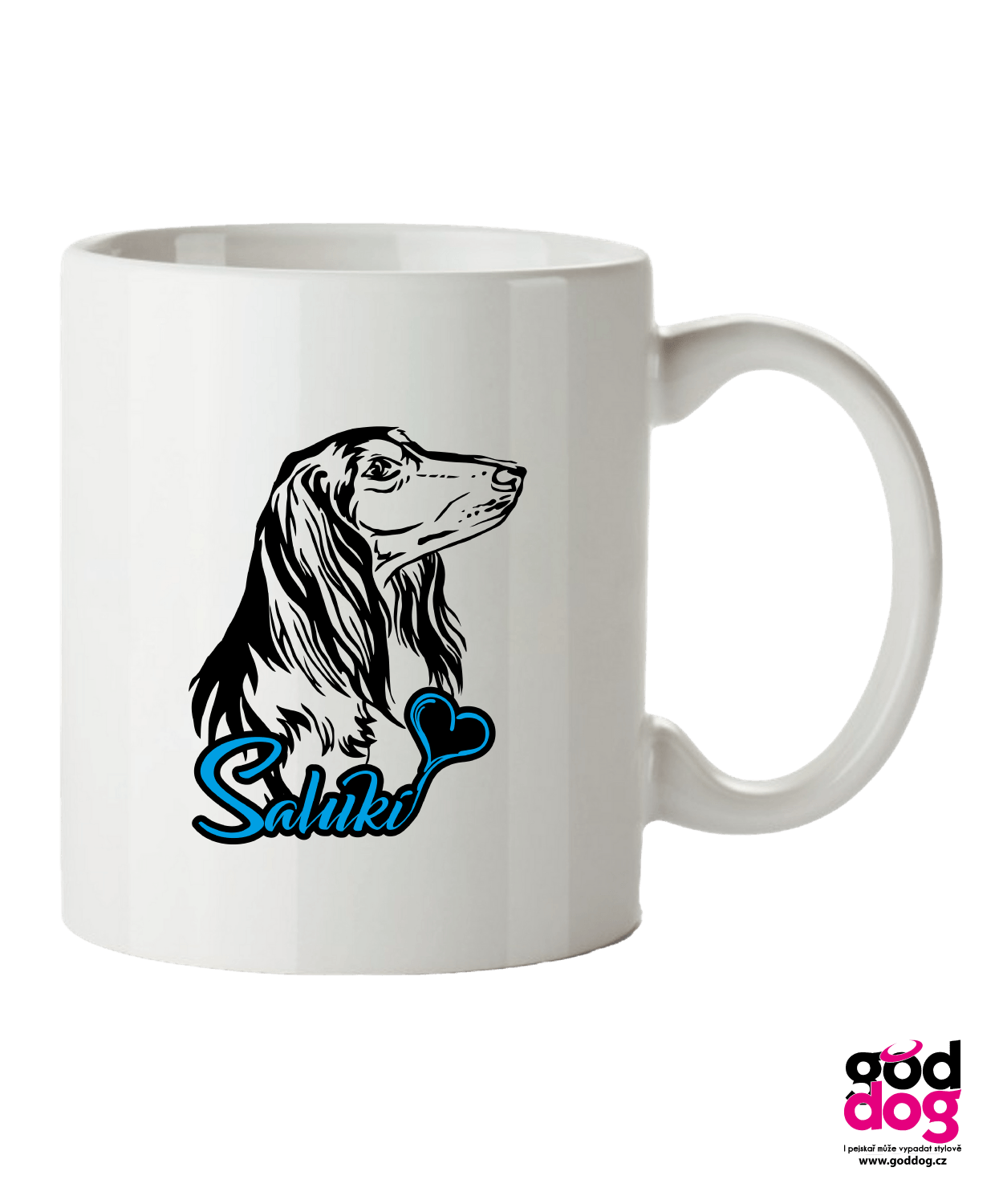 Keramický hrnek Saluki