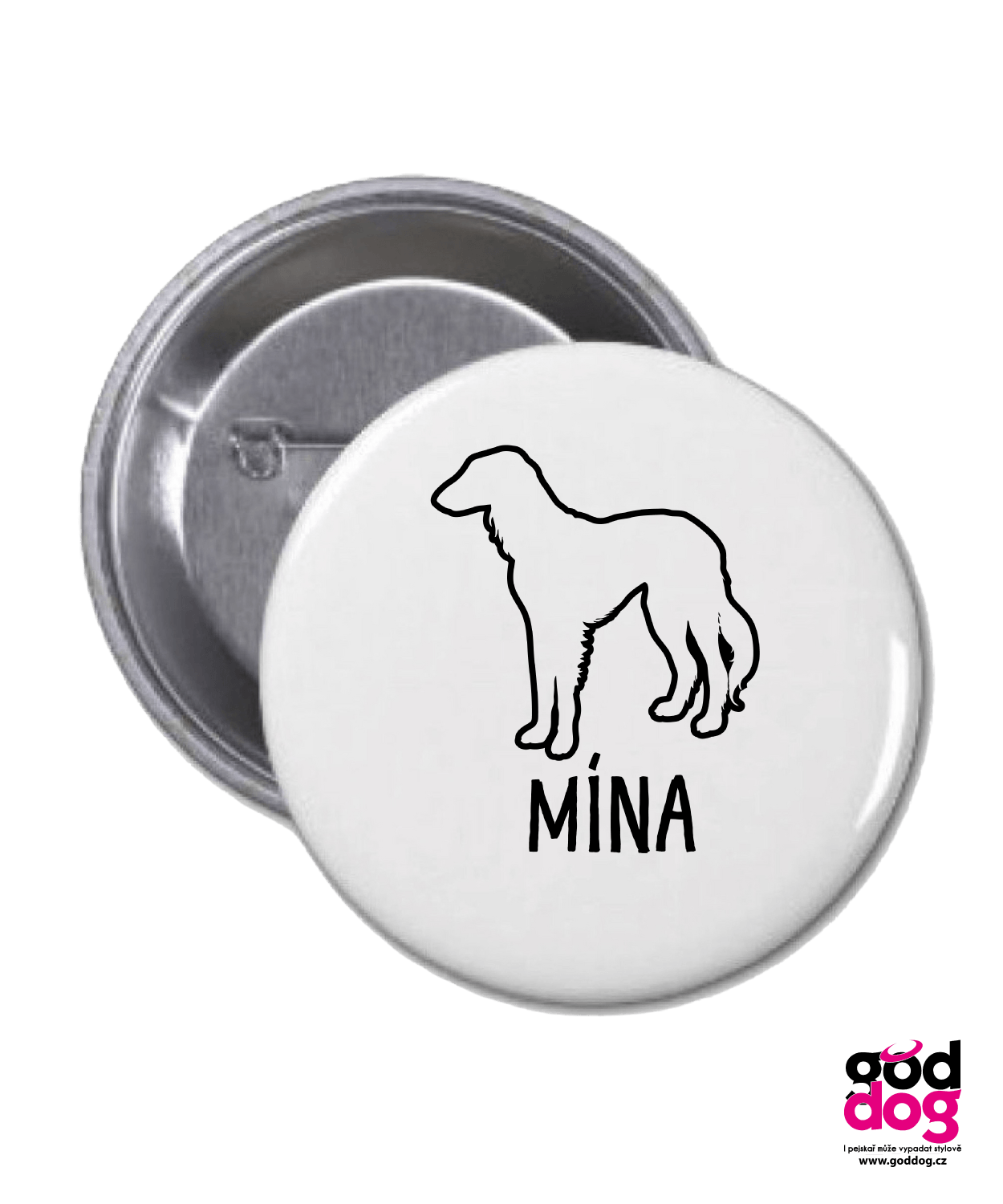 Placka „Moje Saluki“
