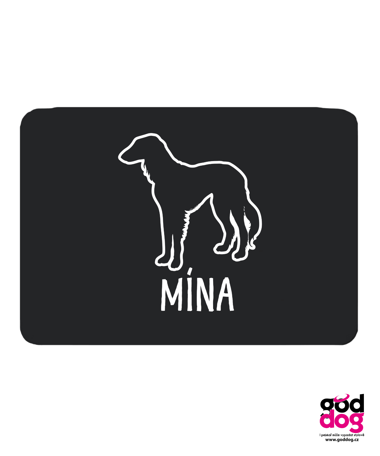 Podložka pod myš „Moje Saluki“