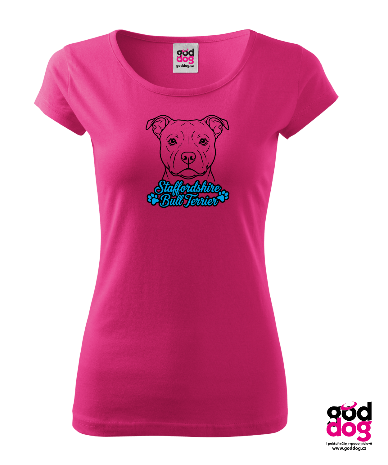 Dámské tričko Staffordshire Bull Terrier