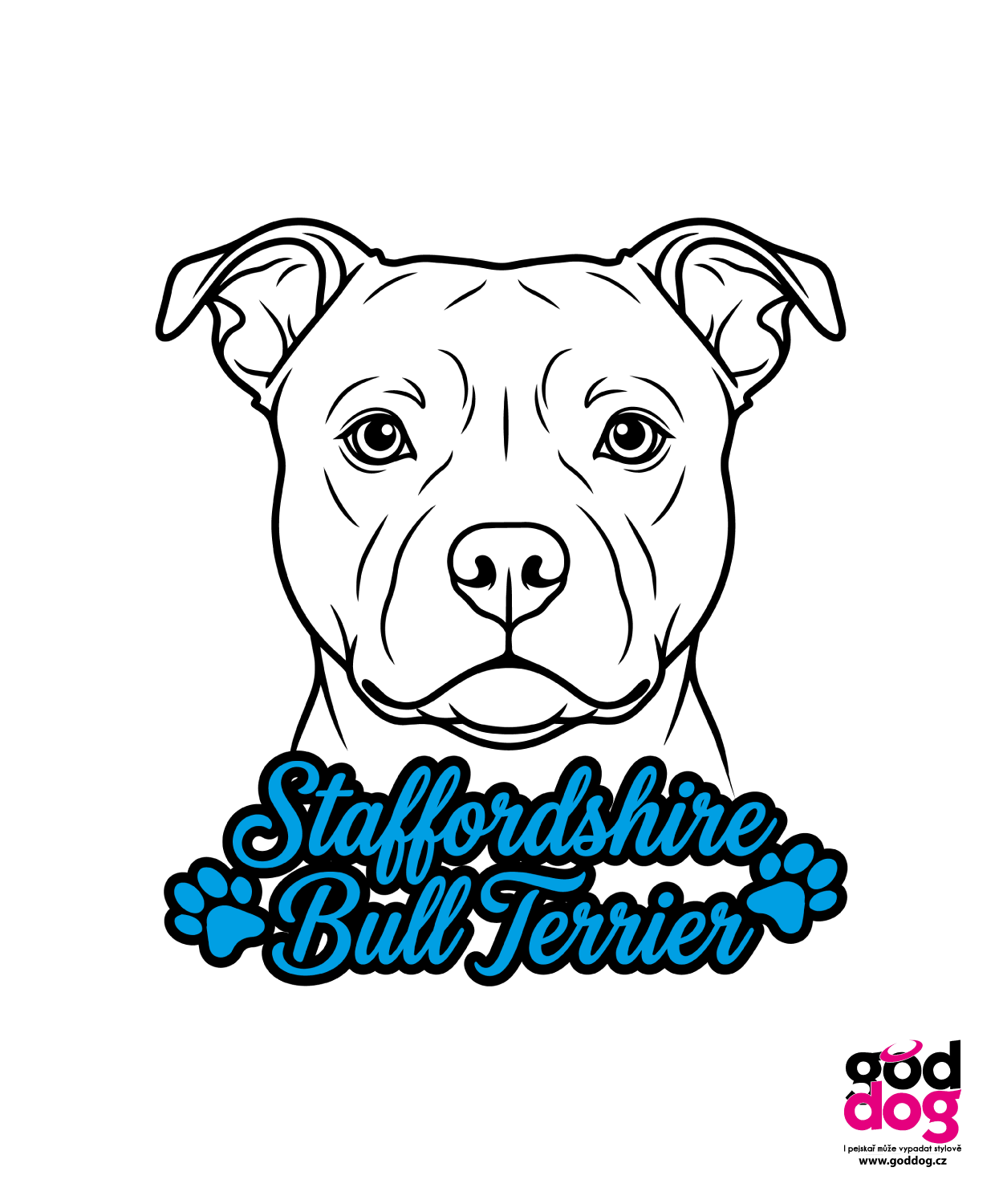 Nákupní taška Staffordshire Bull Terrier