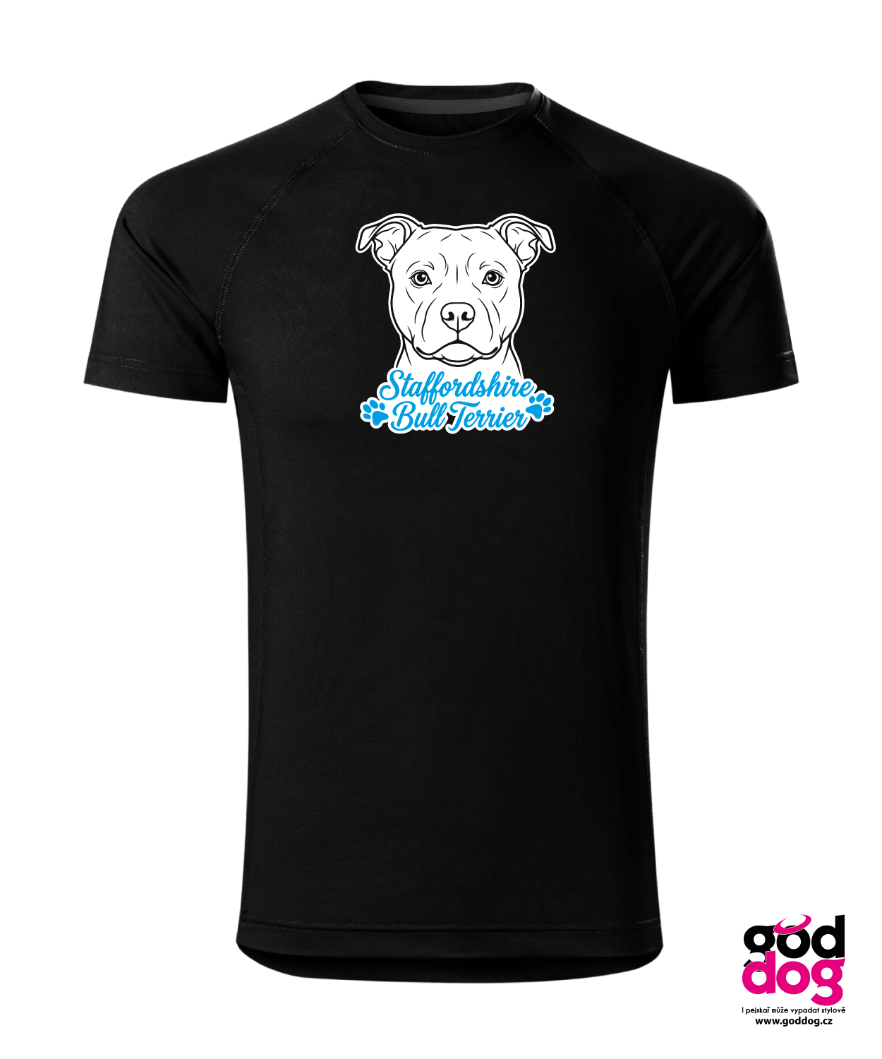 Pánské funkční tričko Staffordshire Bull Terrier