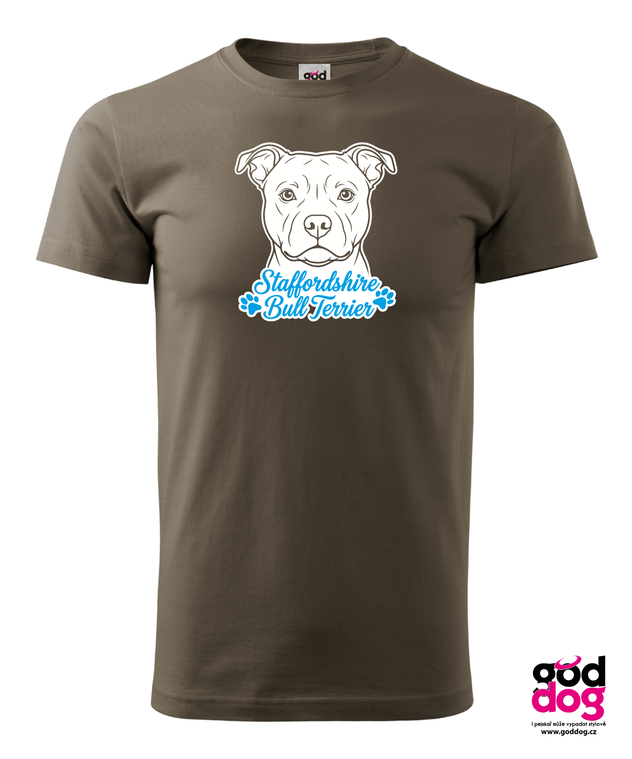 Pánské tričko Staffordshire Bull Terrier